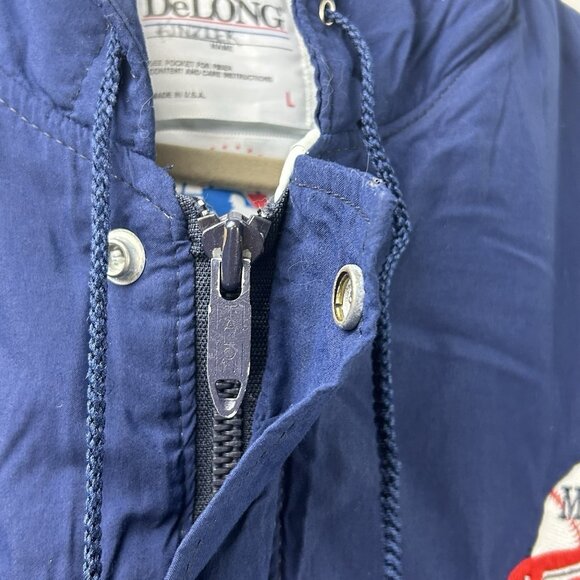 Vintage DeLong Minnesota Twins Men’s Small/ Youth Large Puffer Jacket Bomber USA - Picture 14 of 16